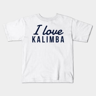 I Love Kalimba Kids T-Shirt